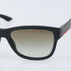 PRADA ITALY. Black Acetate Authentic Sunglasses
