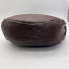 MICHIAMO JAPAN. Brown Lambskin Leather Shoulder Bag Hand Bag w/Shoulder Strap