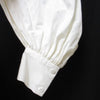 UNITED ARROWS JAPAN. 24SS Collection White Balloon Sleeve Gathered Flare Dress