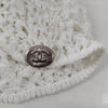 Chanel PARIS. White Cotton/Nylon Blend Top