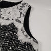 DOLCE&GABBANA  ITALY. Logo Cotton Nylon Rayon Long Tunic/Mini Dress