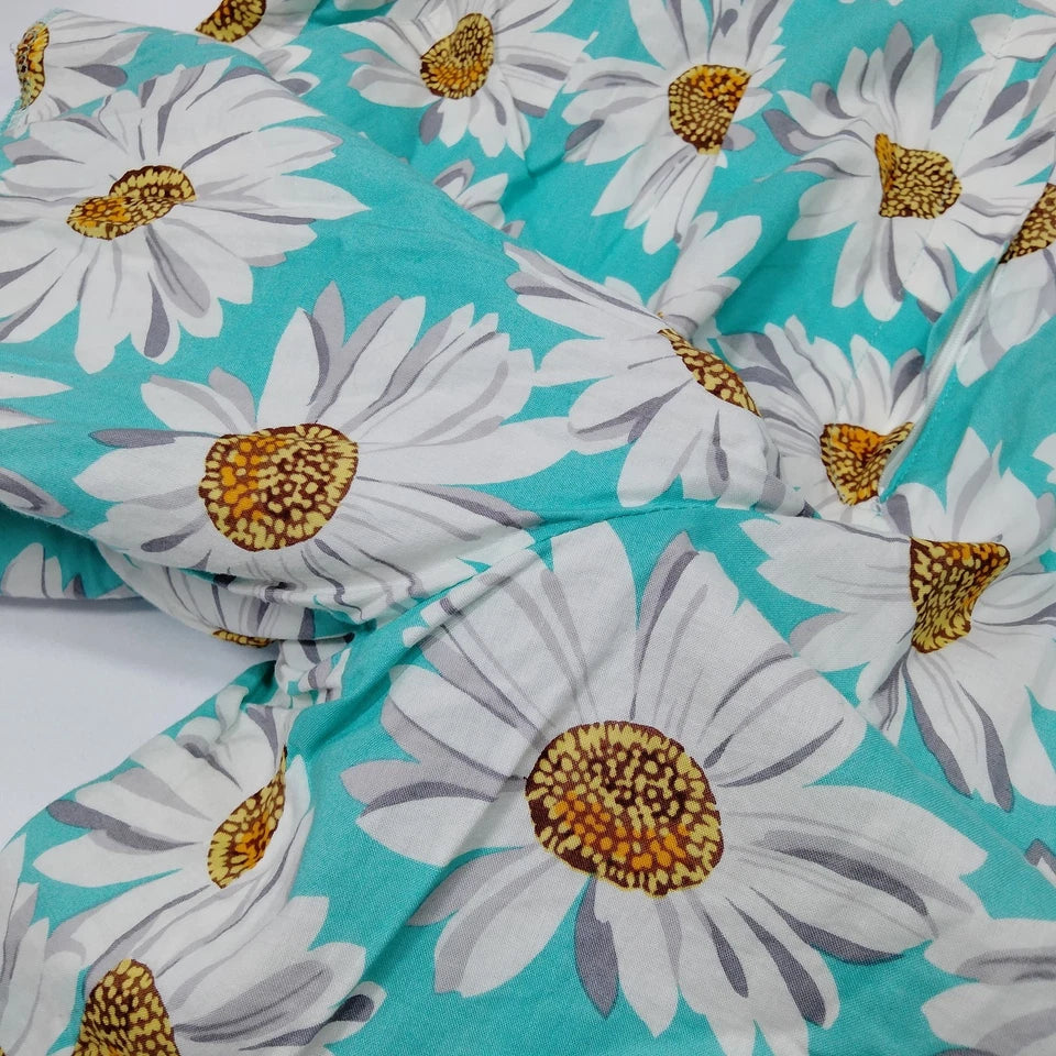 Christian Dior Paris. Vintage Cotton/Cupro Daisy Shorts