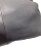KAWA-KAWA JAPAN. Gray Leather Shoulder Bag / Crossbody Bag