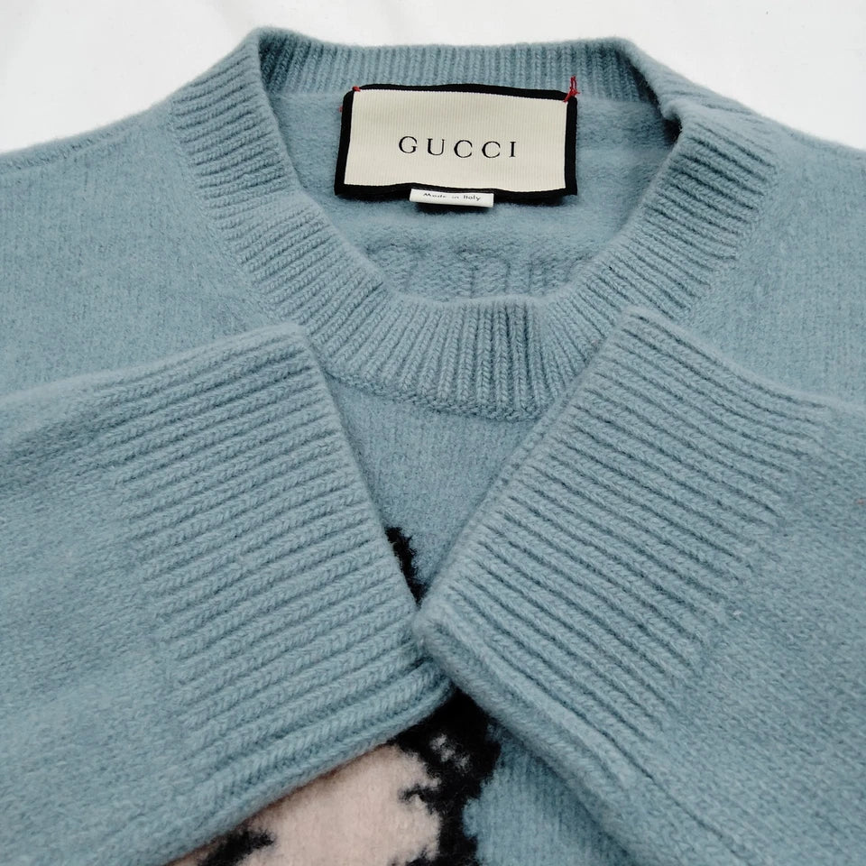 Gucci Italy. Vintage Alessandro Michele Wool Sweater