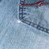 Parasuco Italy. Vintage Low Rise Y2K Blue Denim Legend Flare Jeans