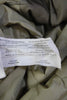 Prada Italy. Khaki Color Collared Buckle Long Sleeve Trench PolyTech Coat