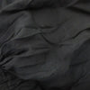 Spick and Span Japan. 24SS Collection Black Cotton Voile Tucked Frill Blouse
