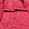 CHANEL PARIS. Vintage Burgundy Red Silk Chanel Buttons Shoulder, and Back Top
