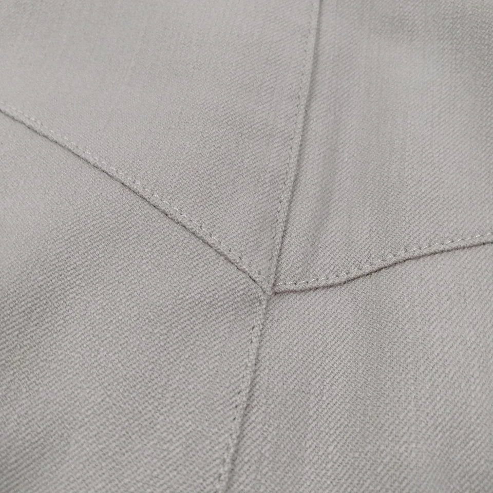 Hermes Paris. Vintage Beige Wool, Nylon, Polyurethene Skirt