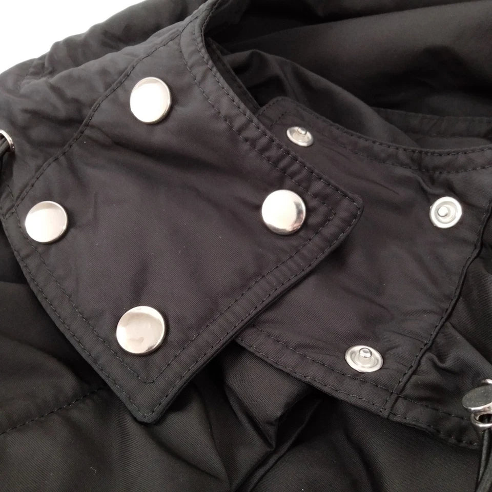 DOLCE&GABBANA D&G ITALY. Black Cotton/Nylon Coat
