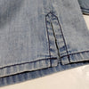Burberry Brit UK. Cotton Belted Denim Sleeveless Dress