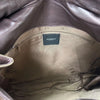 MICHIAMO JAPAN. Brown Lambskin Leather Shoulder Bag Hand Bag w/Shoulder Strap
