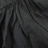 Spick and Span Japan. 24SS Collection Black Cotton Voile Tucked Frill Blouse