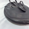 MICHIAMO JAPAN. Black Kip Leather Shoulder Bag / Tote Bag