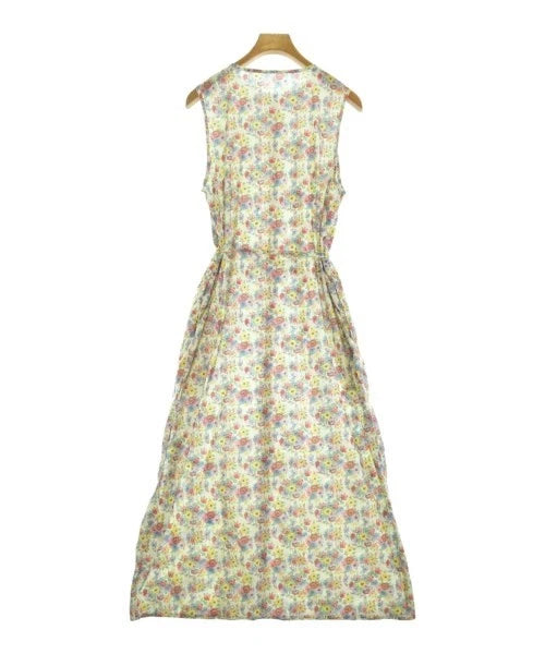 BEAMS BOY JAPAN. WhitexBluexPinketc.(Flower Pattern) Shirt Dresses