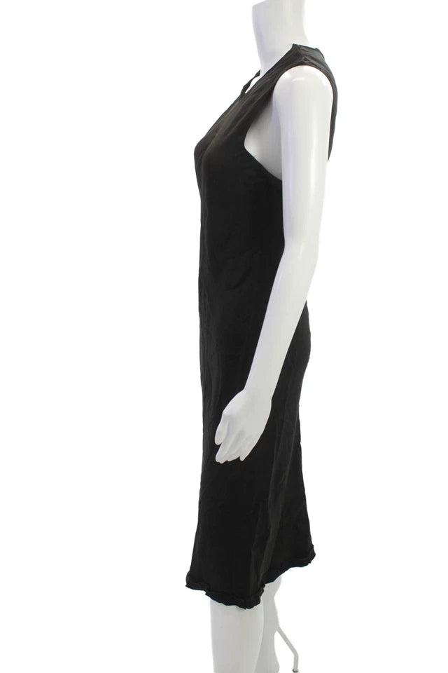 CHLOE PARIS. See by Chloe. Black Poly Blend Sheath Dress