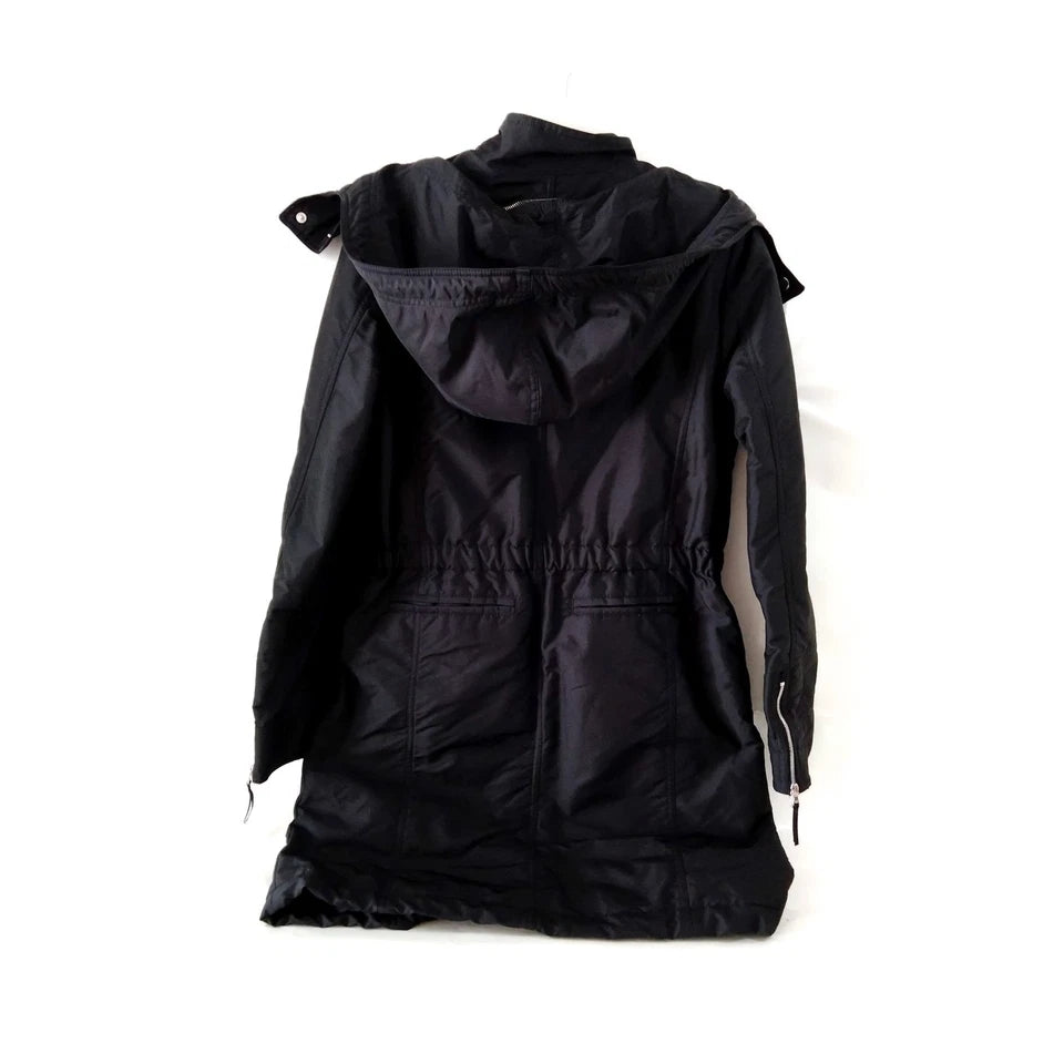 DOLCE&GABBANA D&G ITALY. Black Cotton/Nylon Coat