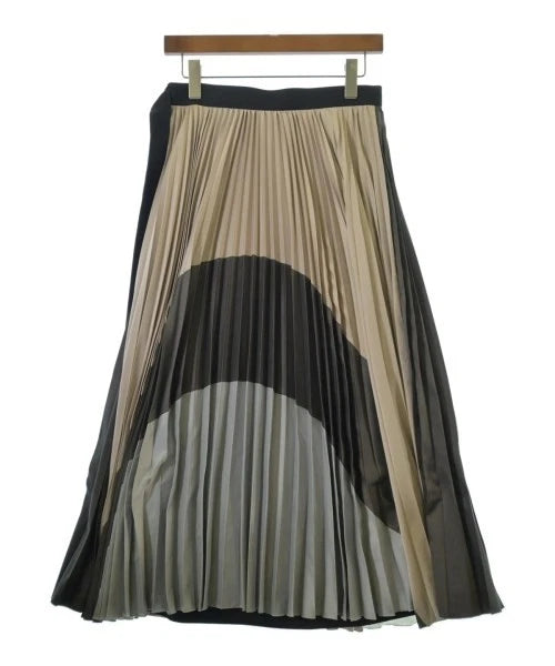 UNITED TOKYO JAPAN. BeigexBrown Long/Maxi Length Skirts
