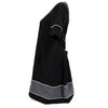 Fendi Italy. Vintage Black Acetate Rayon Dress