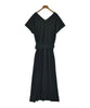 BEAUTY&YOUTH UNITED ARROWS JAPAN. Black Belted Dress