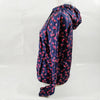 Gucci Italy. Vintage Blue/Red PolyTech Jacket w/Hood