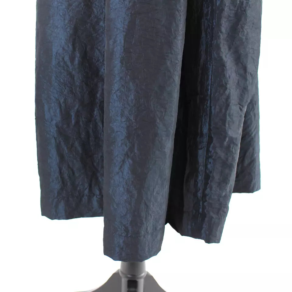 Vivienne Westwood UK. NEW W/TAGS Navy Moon Taffeta Black Blue Anglomania MidiDress