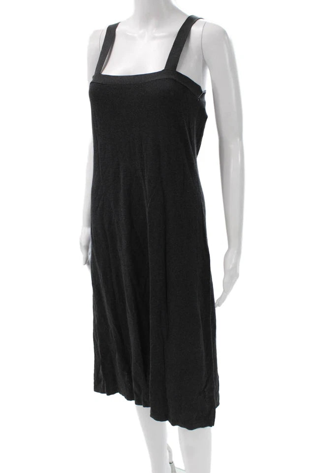 Calvin Klein NY. NEW W/TAGS. Black Poly Blend Tank Dress.
