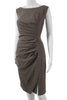 Calvin Klein NY. Vintage Side Ruching Sheath Dress