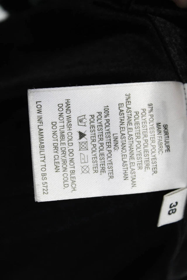 Essentiel Antwerp Belgium. Black Maxi Flare Skirt