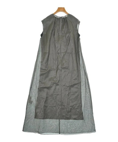 AK+1 by EFFE BEAMS JAPAN. Gray Cotton/Poly Blend Dress