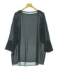 FRAMeWORK JAPAN. Black Semi-Sheer PolyTech Blouse