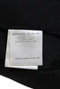 Gucci Italy. Black Cotton Zippered Belted Casual Mini Skirt
