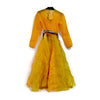 Fendi Italy. Vintage Silk Polyester w/Scarf/Sash Dress