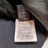 Fendi Italy. Vintage Black Wool, Rayon, Skirt
