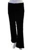 Gucci Italy. Black Cotton/Elastane Black Button Dress Pants