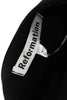 Reformation Black Pullover Spaghetti Strap Square Neck Mini Dress