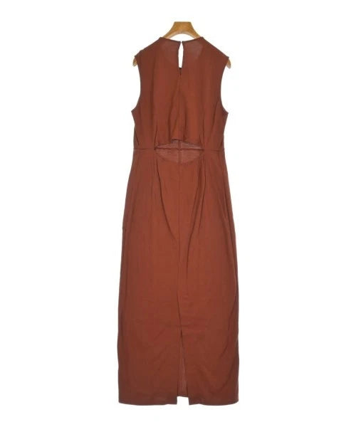 BEAUTY&YOUTH UNITED ARROWS JAPAN. Brown/Burgundy Sheath Dress.