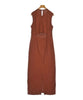 BEAUTY&YOUTH UNITED ARROWS JAPAN. Brown/Burgundy Sheath Dress.