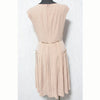ANAYI JAPAN. Pink, Beige Sleeveless Dress