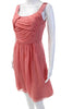 Philosophy di Alberta Ferretti Italy. Pink Acetate  Fit & Flare Dress