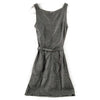 Fendi Italy. Vintage Gray Rayon/Linen Dress