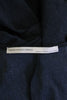 Marithe+Francois Girbaud Paris. Midnite Blue V-Neck Sleeveless Trapeze Dress