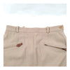 Hermes Paris. Vintage Beige Wool, Nylon, Polyurethene Skirt