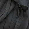 ISSEY MIYAKE JAPAN. ZUCCA, Black Sleeveless Pleated Long Dress