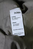 Doma Italy. Olive Green Leather Collared Long Sleeved Motorcycle Jacket