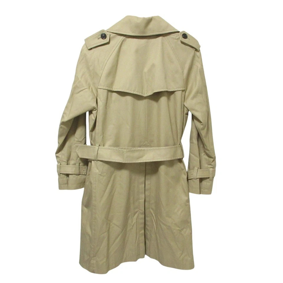 BEAUTIFUL PEOPLE X UNITED ARROWS JAPAN. Beige Cotton Belted Trench Coat