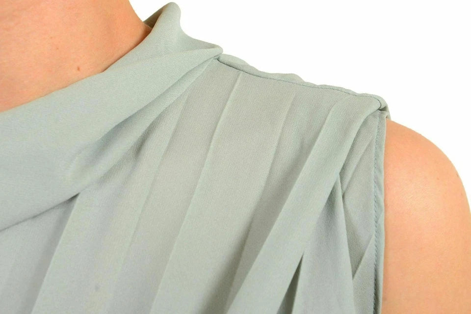Maison Margiela Paris. NEW. NWOT. Aqua Green Sleeveless Sheath Dress