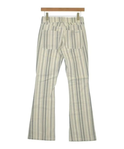 X Girl NYC (Kim Gordon) Vintage Gray x White x Blue (Stripe Pattern) Pants