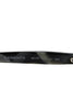 Morgenthal Frederics NYC. Black Carmenita 48MM 20MM DarkLenses Sunglasses