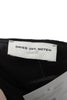 Dries Van Noten Belgium. Black V-Neck Sleeveless Cashmere Slip Dress